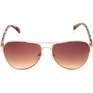 Rocawear Aviator Gold and Brown Sunglasses